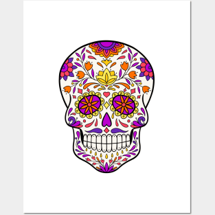 Sugar Skull Art Posters and Art